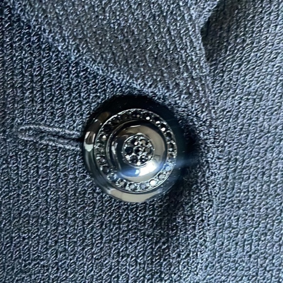 St John Jacket coat Evening Vintage knit jacket and removable accents size 10 - Picture 9 of 15